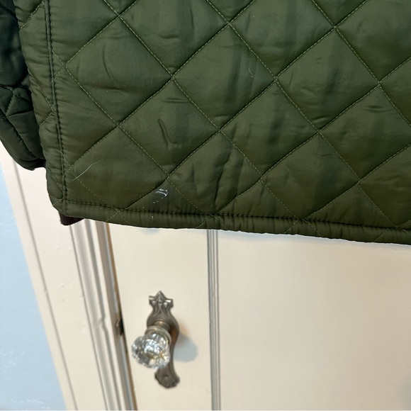 Vintage Barbour Sutherland Jacket Medium Green Quilted Shooting Hunting Sz M - Picture 14 of 15